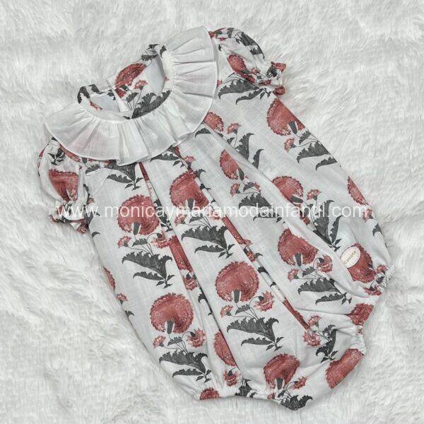 Pelele Flores Cocotte