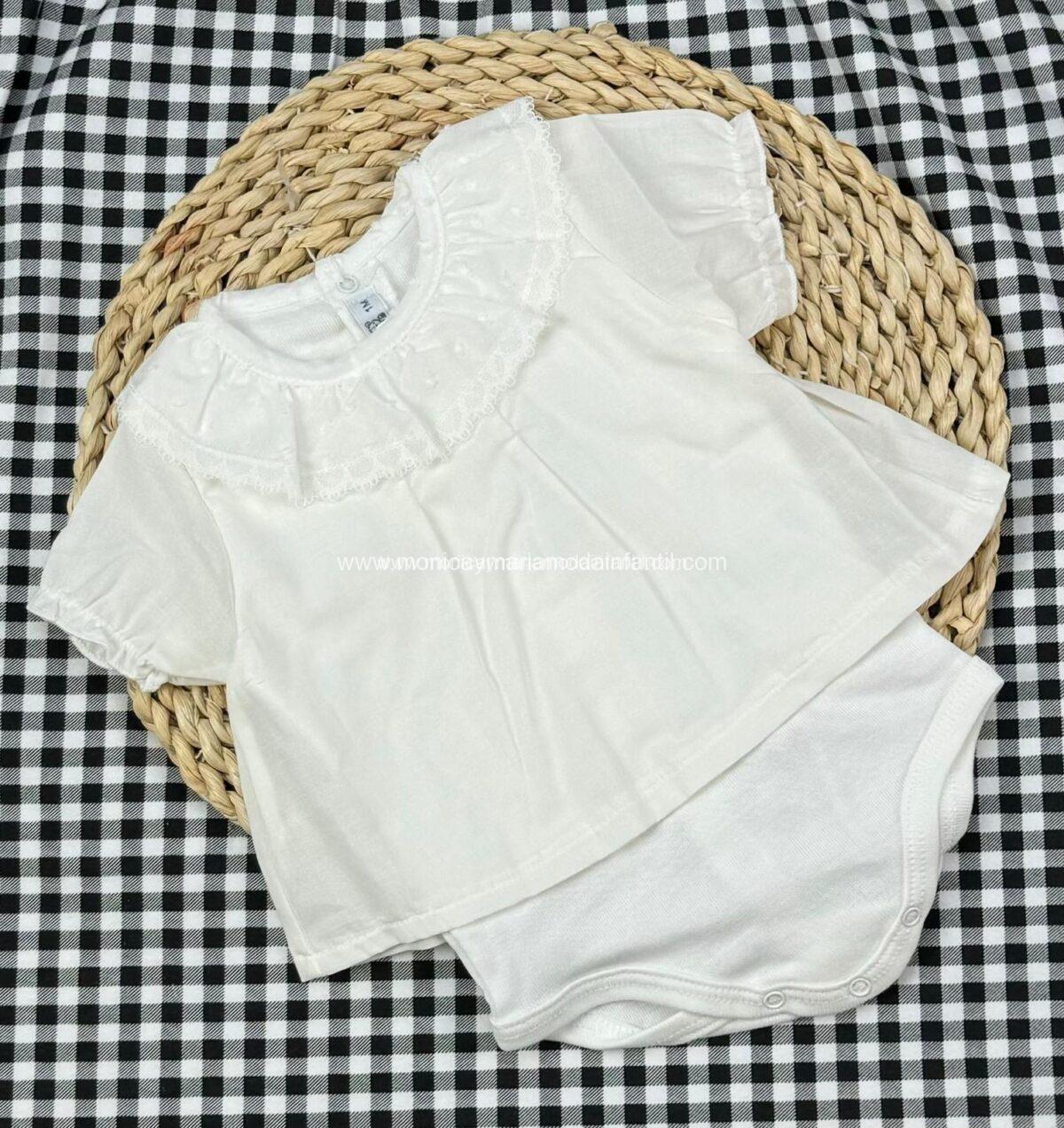 Body camisa beige