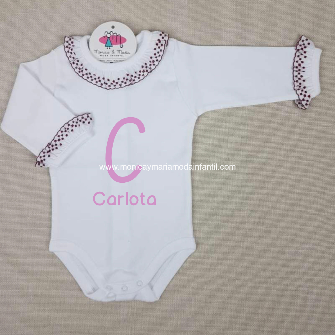 Comprar Ropa Infantil body cuello batista personalizado - Imagen 2