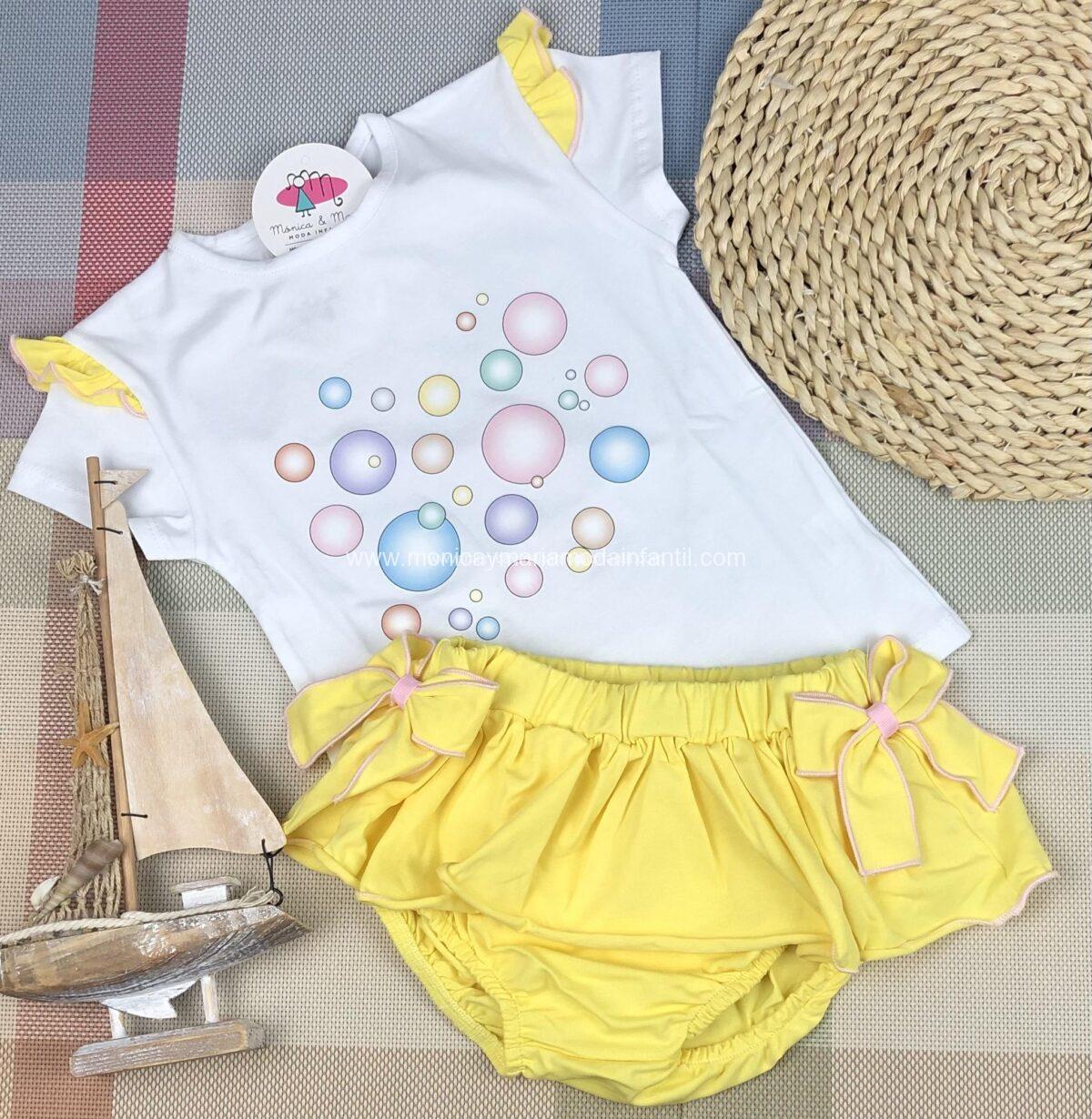 Conjunto Pompitas Niña