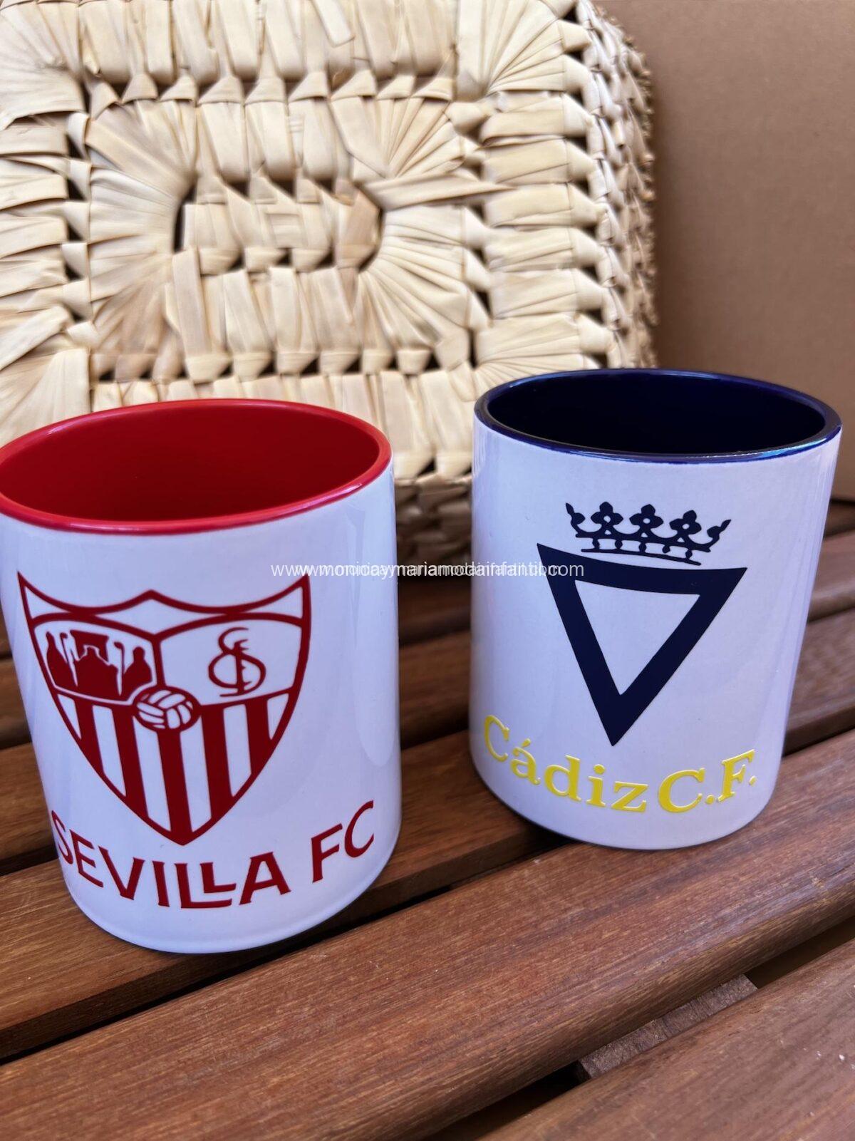 Taza equipo de fútbol