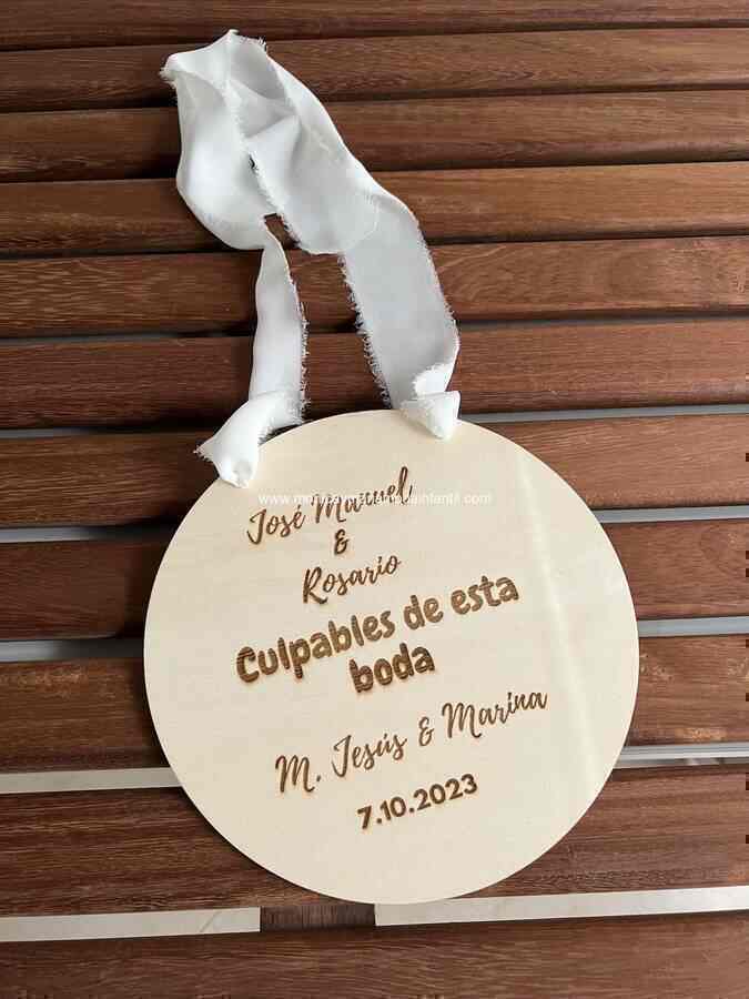 Comprar Ropa Infantil Cartel culpable de esta boda