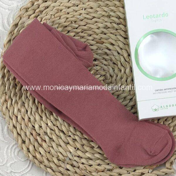 Leotardo liso Isabel Mora Rosa Petalo