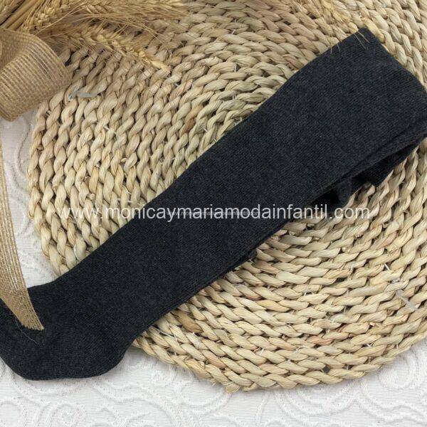 Leotardo bebe clasico Ysabel Mora Gris Marengo