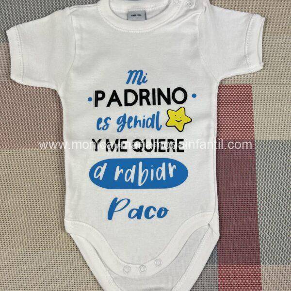 body personalizado madrina o padrino