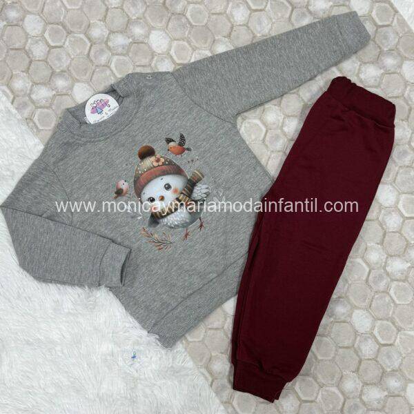 Conjunto Pinguino Pajaros