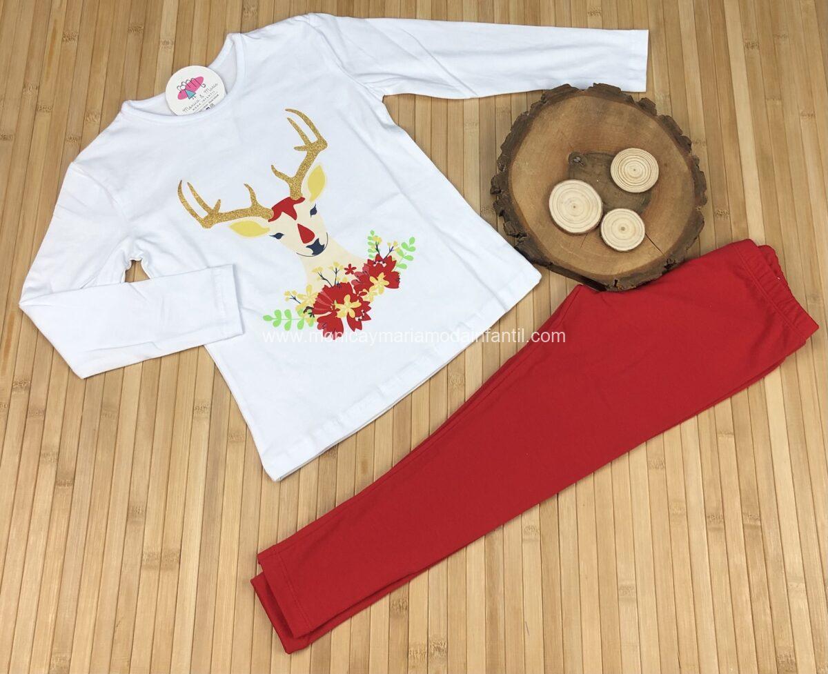 Conjunto leggin ciervo