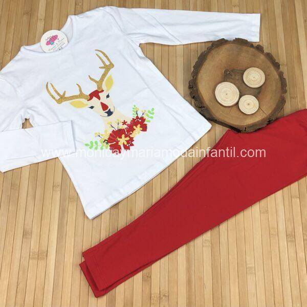 Conjunto leggin ciervo