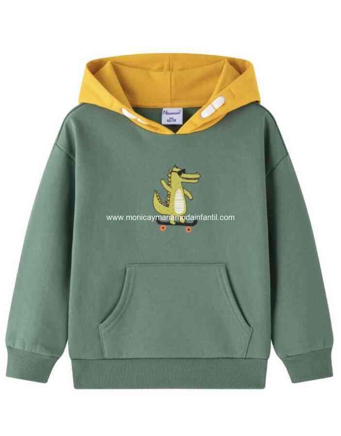 Comprar Ropa Infantil Sudadera Cocodrilo Patinete