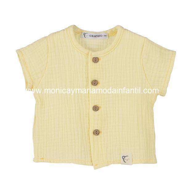 Camisa M/C Bambula Amarilla