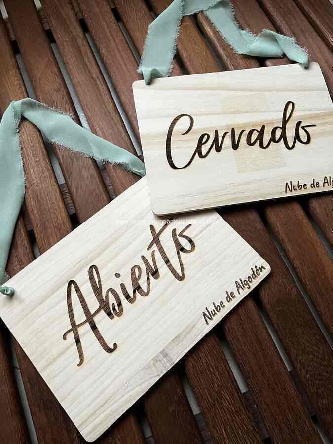 Comprar Ropa Infantil Cartel abierto/cerrado