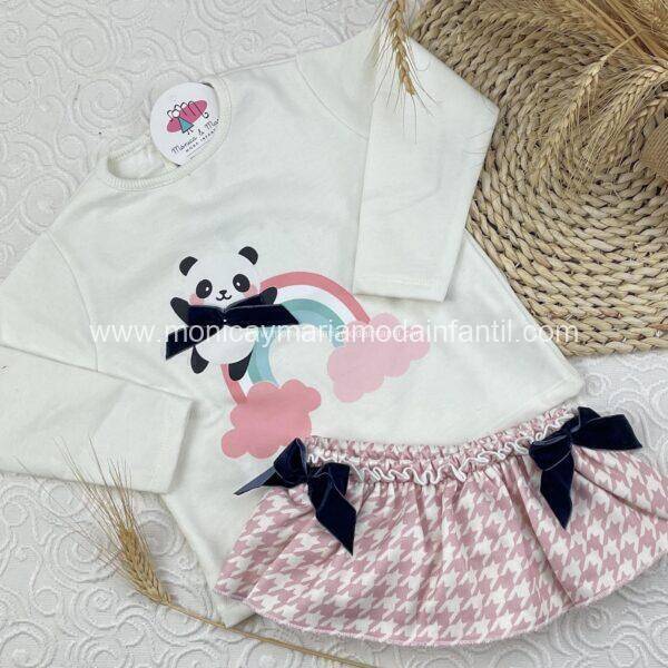 Conjunto Osito Panda bba