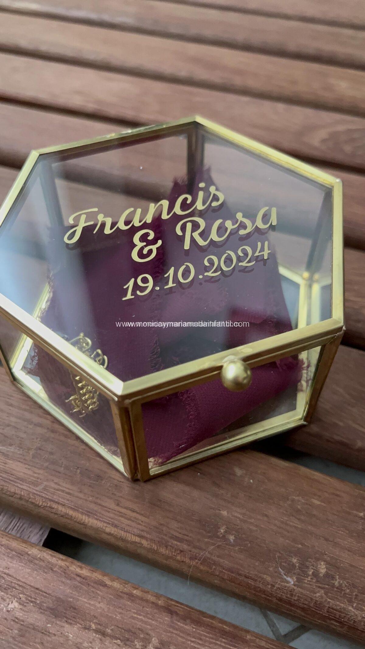 Caja joya arras