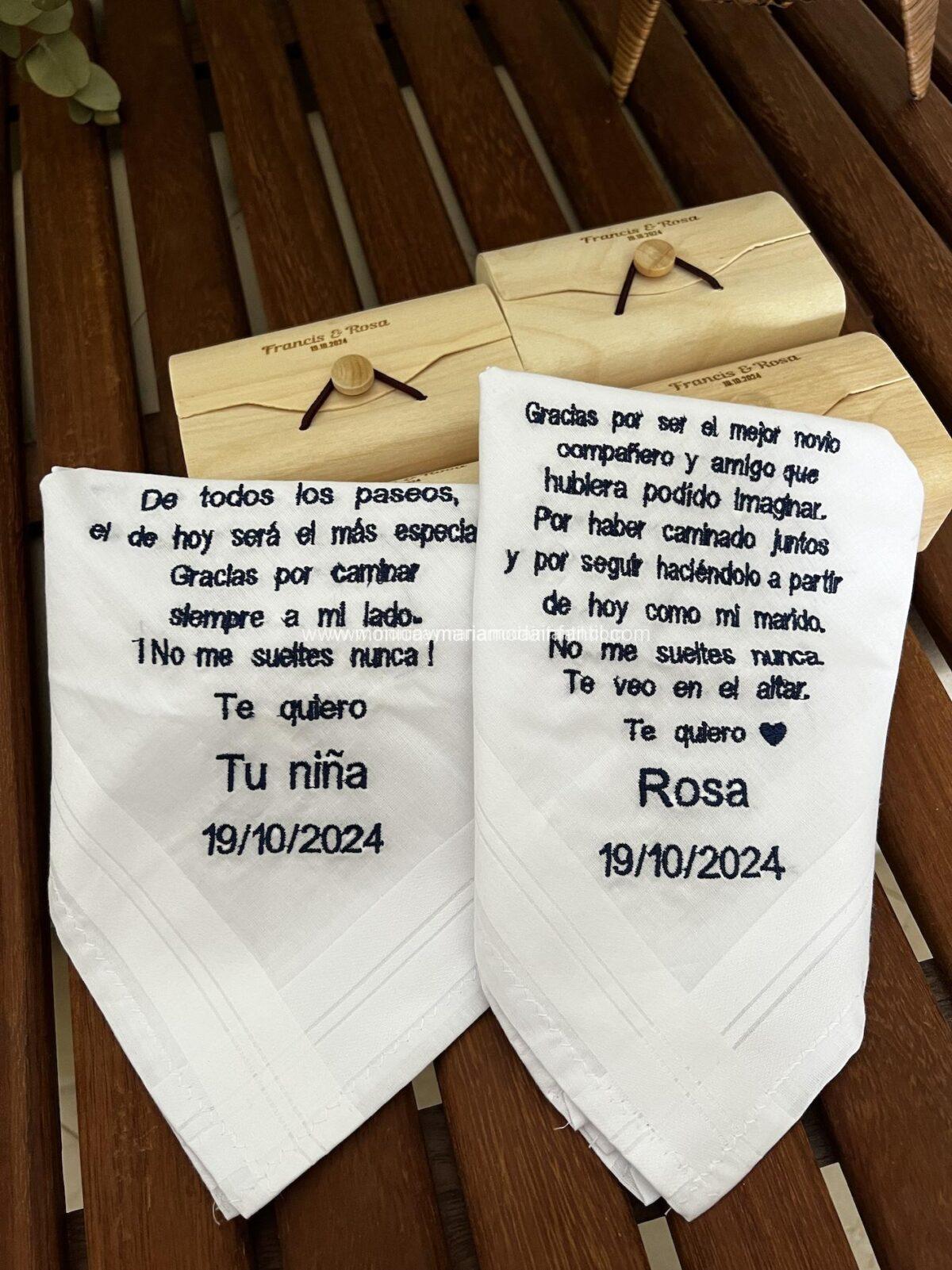 Pañuelos bordados