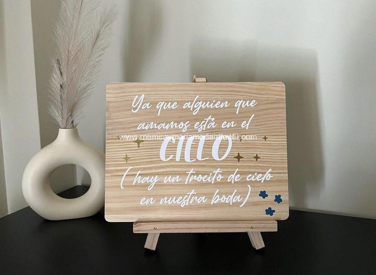 Cartel personas que no están