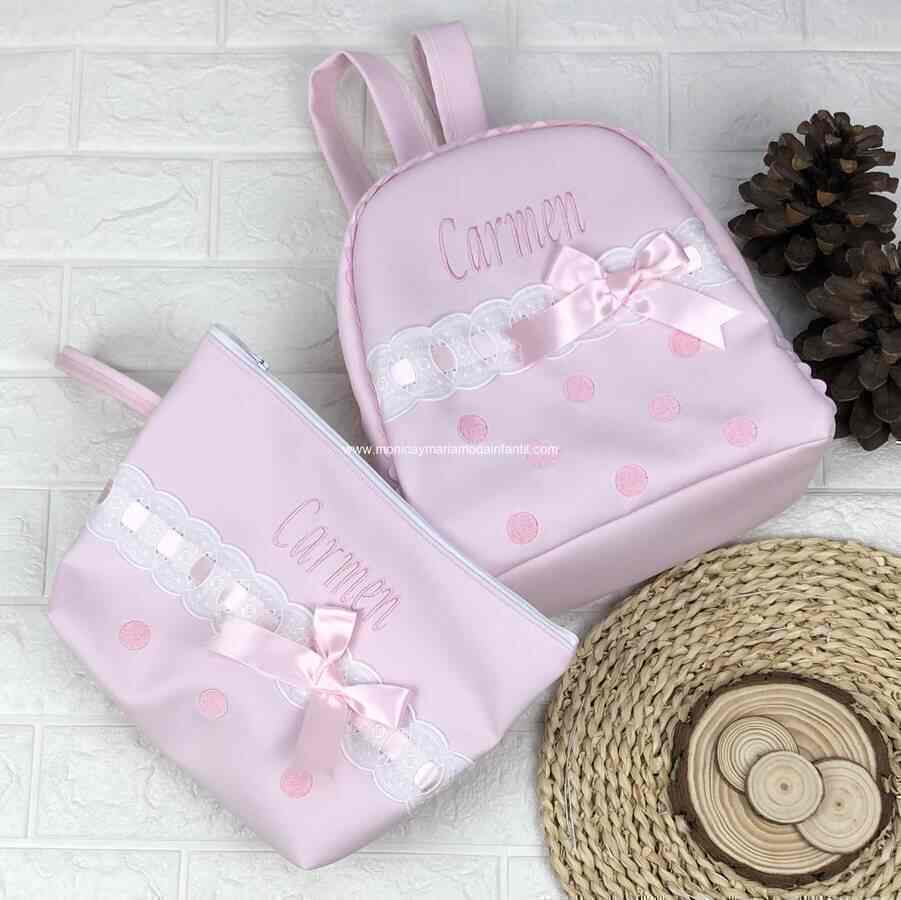 Comprar Ropa Infantil Juego Neceser + Mochila Carmen