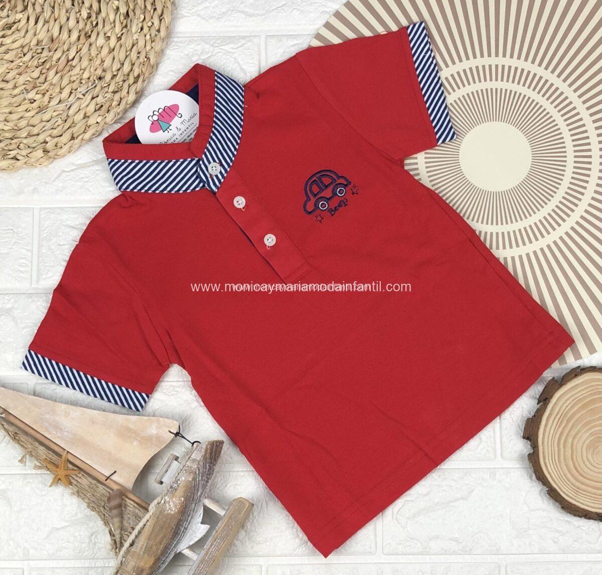 Polo Coche rojo
