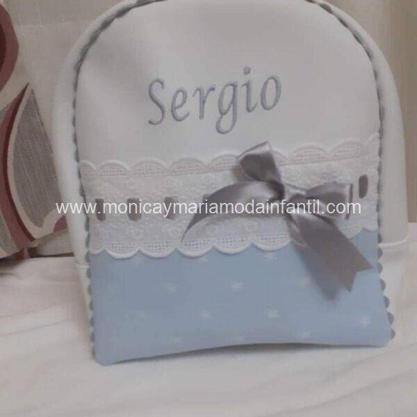 MOCHILA ESTRELLAS ENCAJE