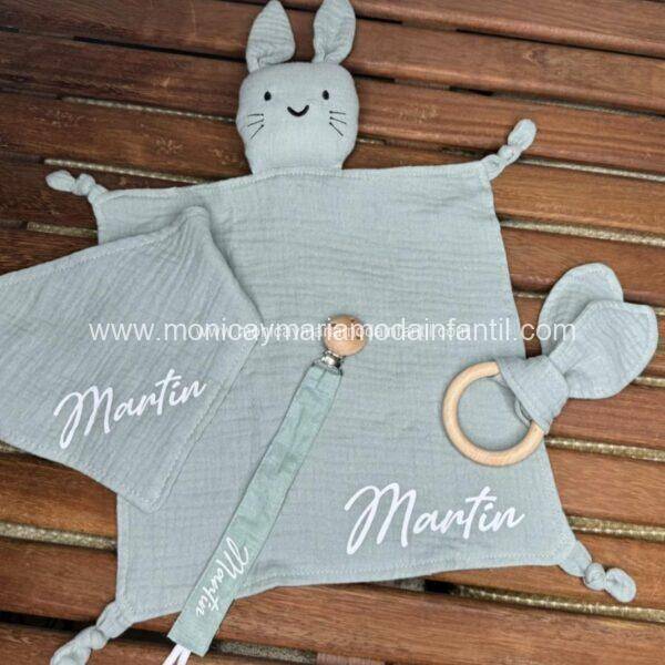 Duo duo,pico y mordedor verde