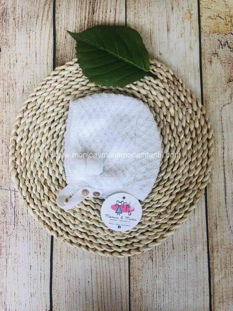 Comprar Ropa Infantil CAPOTA BORLON BLANCA