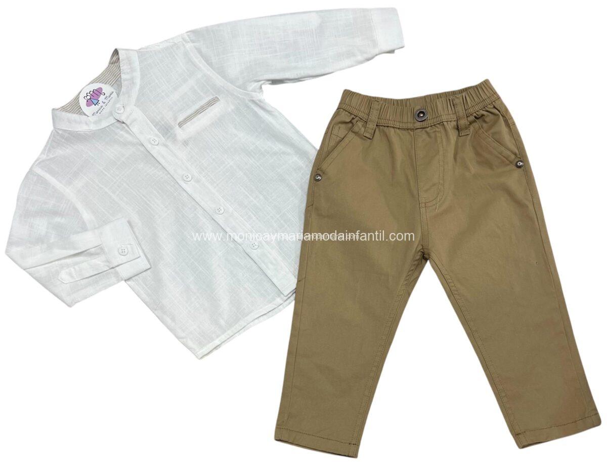 Conjunto Lorenzo Blanco Roto