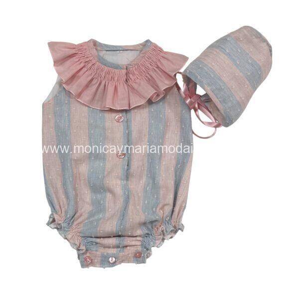 Pelele Plumeti Rayas