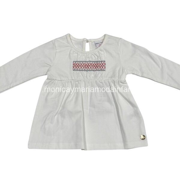 Camiseta Punto Ingles Blanca