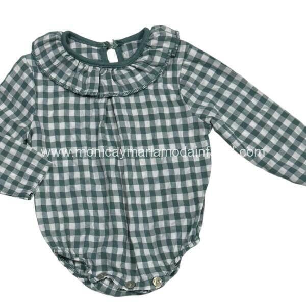 Pelele Cuadros Verde