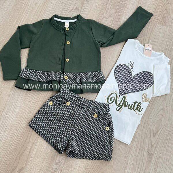 Conjunto 3 Piezas Corazon