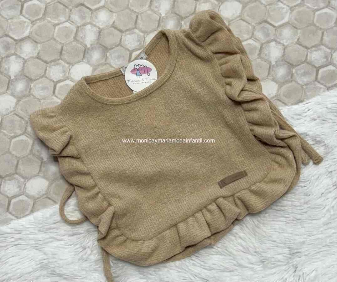 Comprar Ropa Infantil Poncho Camel
