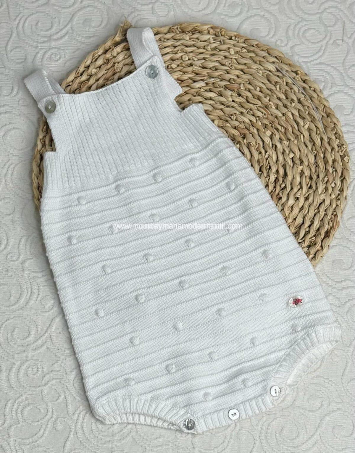 PELELE DE ALGODÓN BLANCO GARBANCITOS