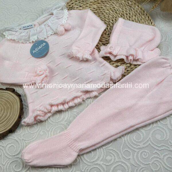 Conjunto 3 Piezas Juliana Rosa