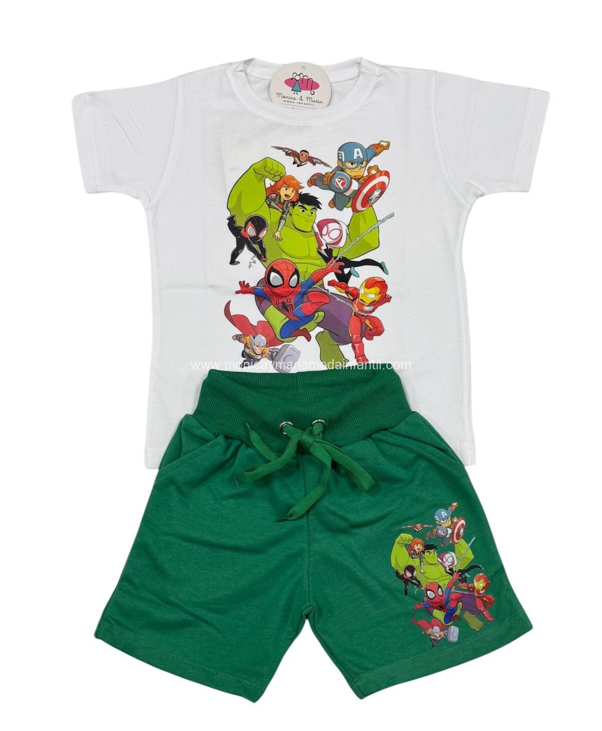 Conjunto Super Heroes