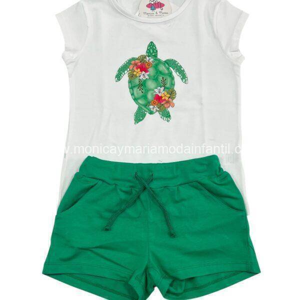 Conjunto Tortuga Verde