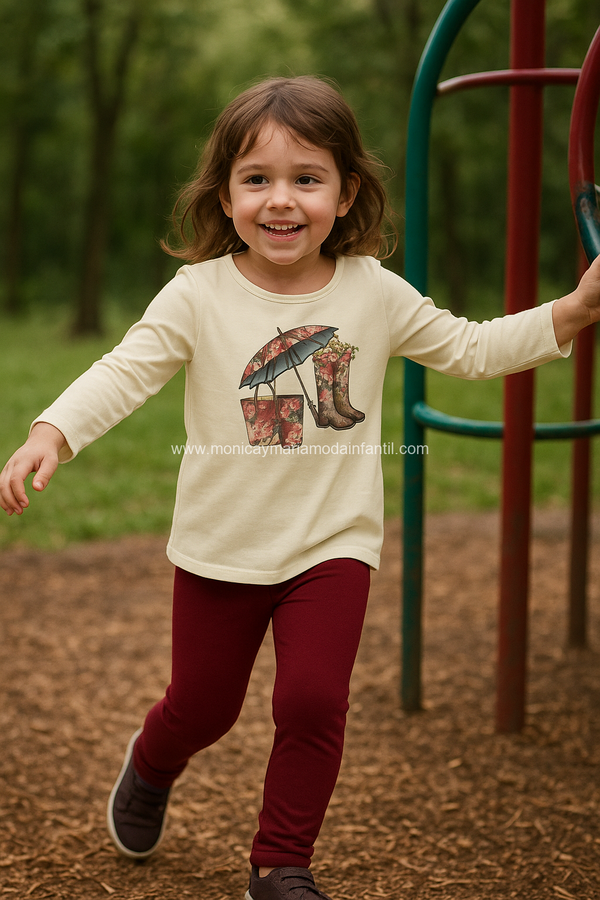 Comprar Ropa Infantil Conjunto Leggins Paraguas