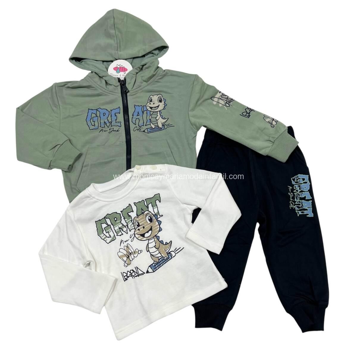 Chandal 3Piez Grea