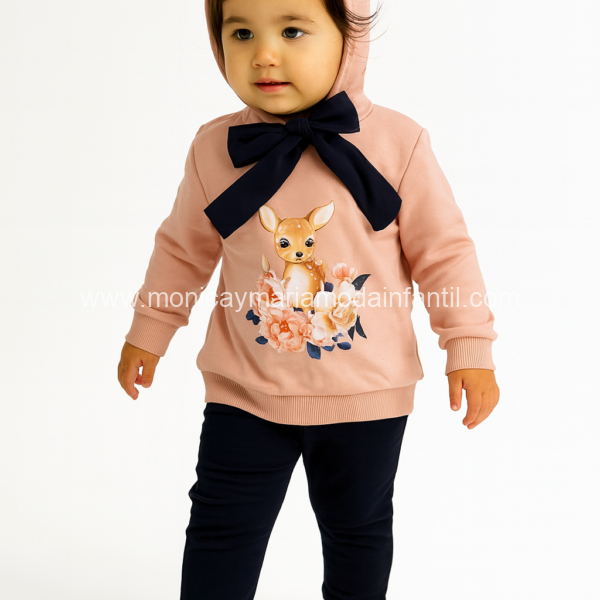 Conjunto Ciervo Flores