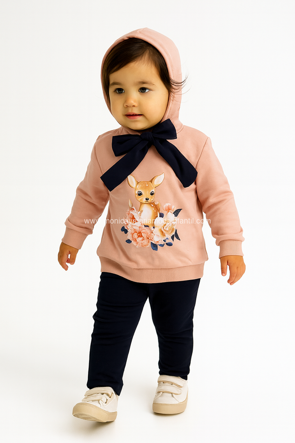 Comprar Ropa Infantil Conjunto Ciervo Flores