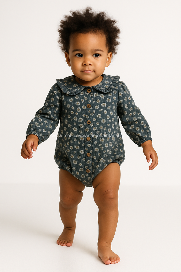 Comprar Ropa Infantil Pelele Bambula Flores