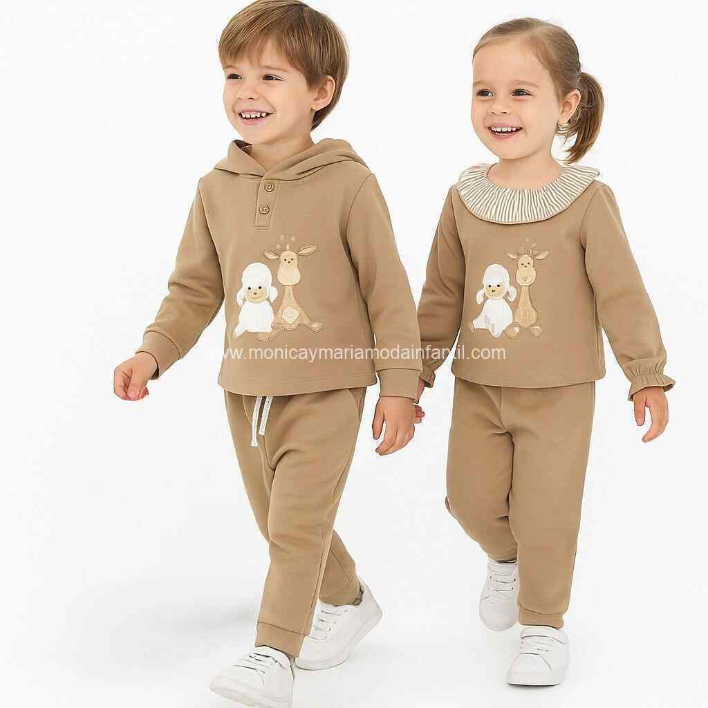 Comprar Ropa Infantil Conjunto Jirafa Ovejita BBA - Imagen 2
