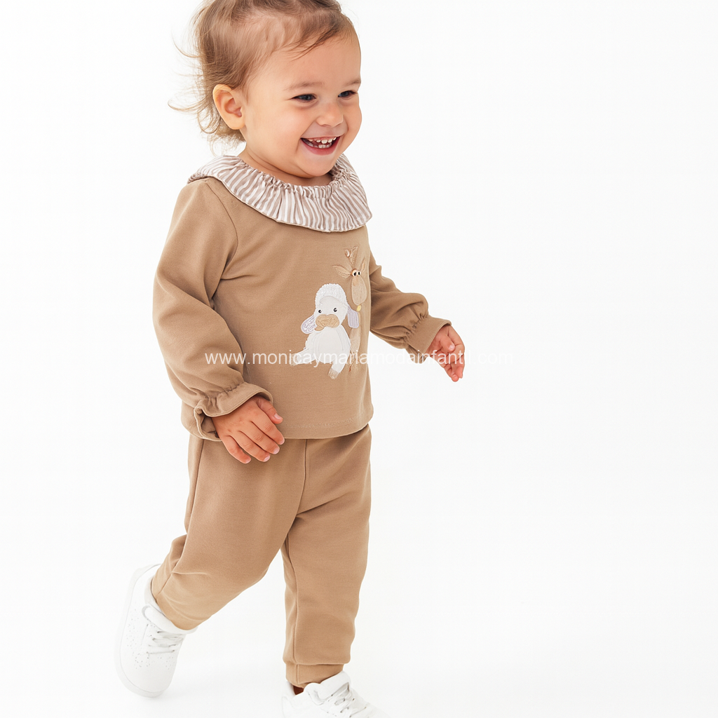 Comprar Ropa Infantil Conjunto Jirafa Ovejita BBA