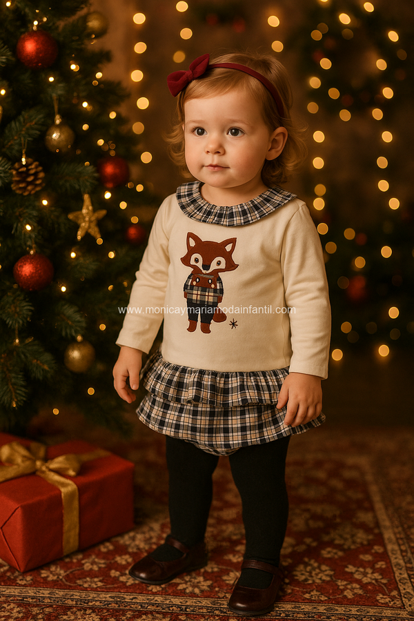 Comprar Ropa Infantil Conjunto Zorrita Vichy