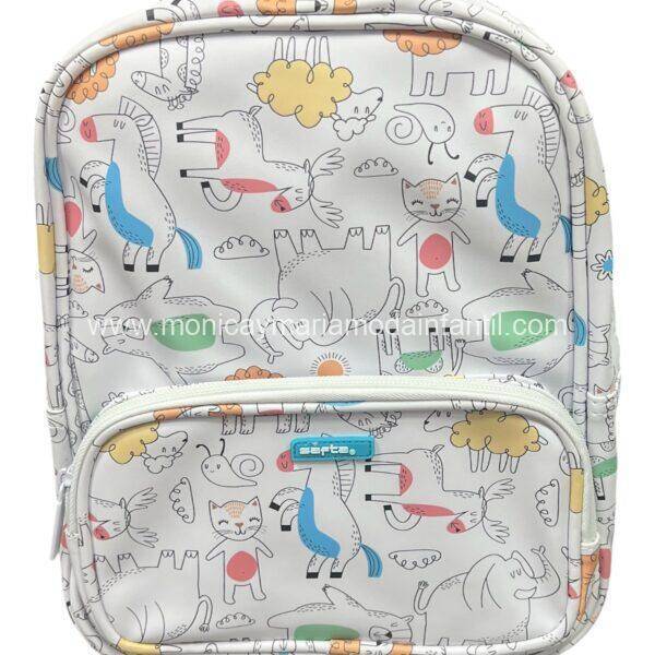 Mochila infantil animales Safta
