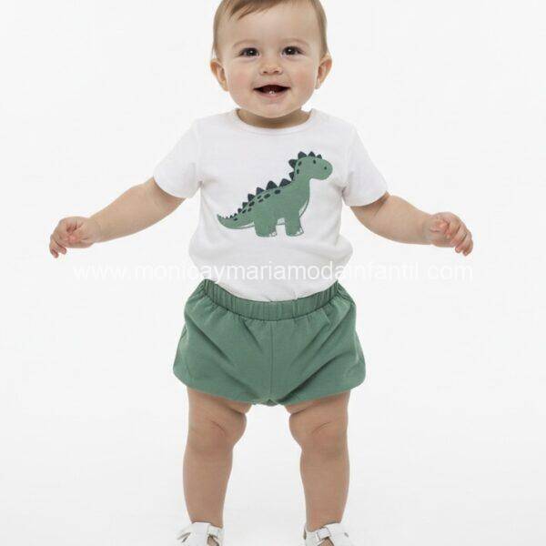 Conjunto Dinosaurio Verde