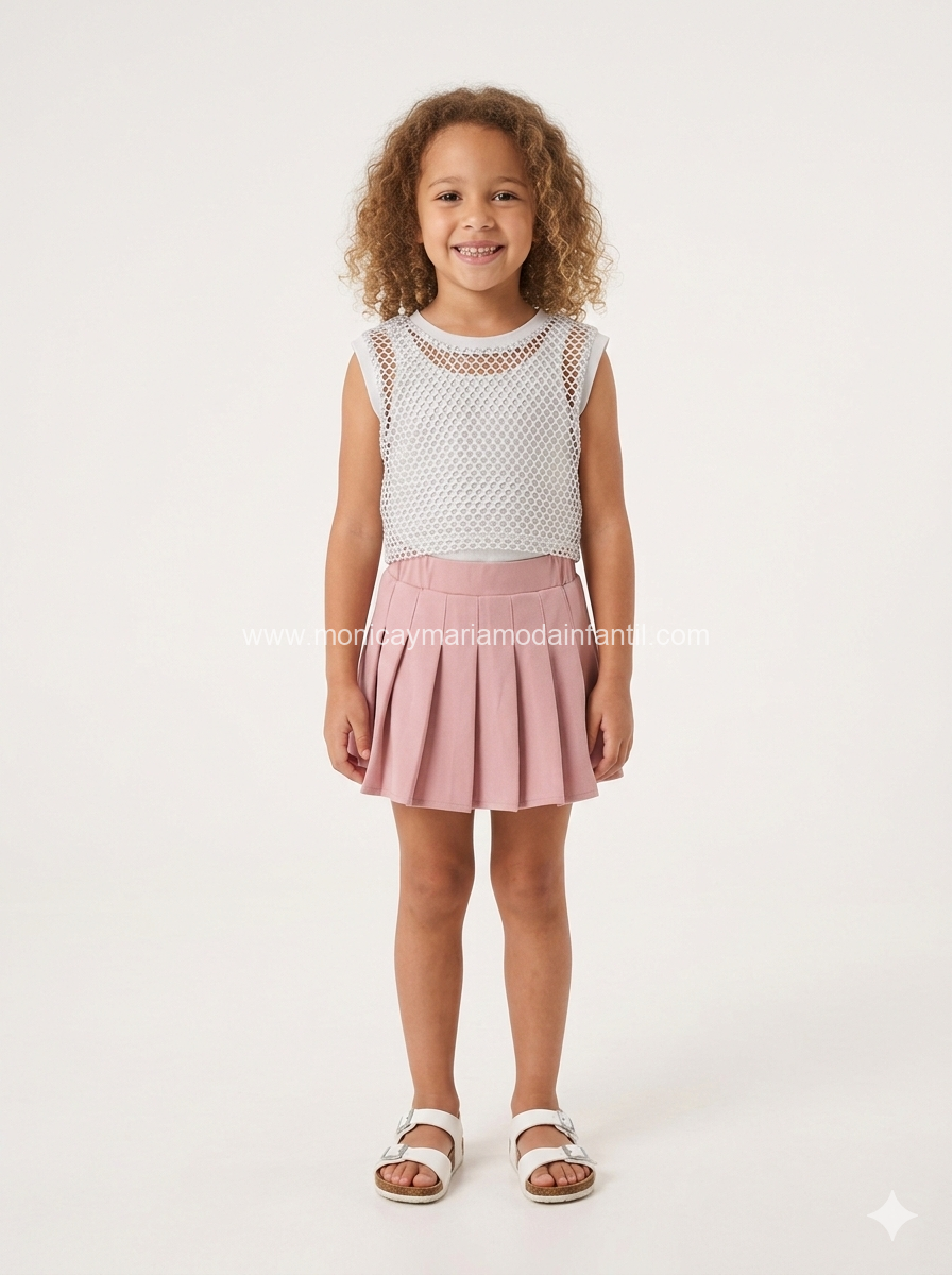 Comprar Ropa Infantil Conjunto Rec Rosa