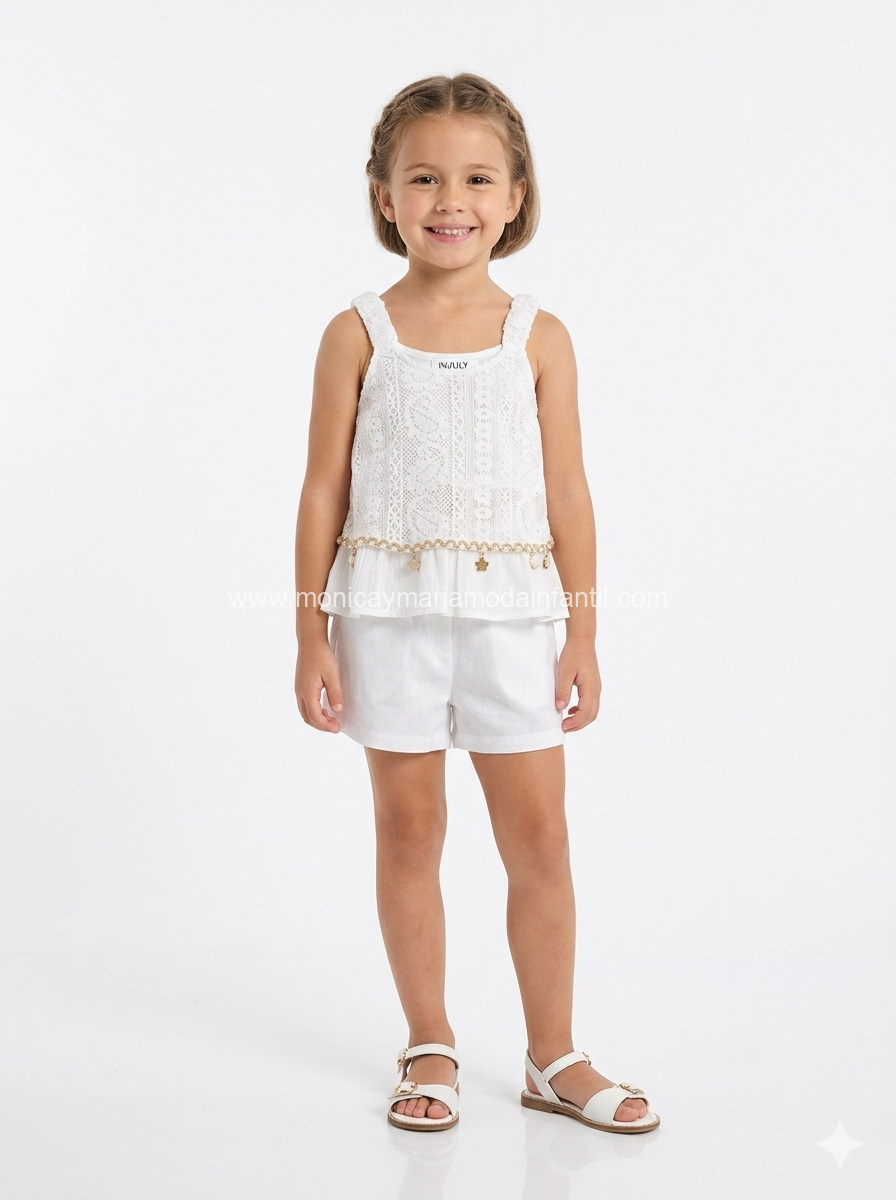 Comprar Ropa Infantil Conjunto Maria Blanco