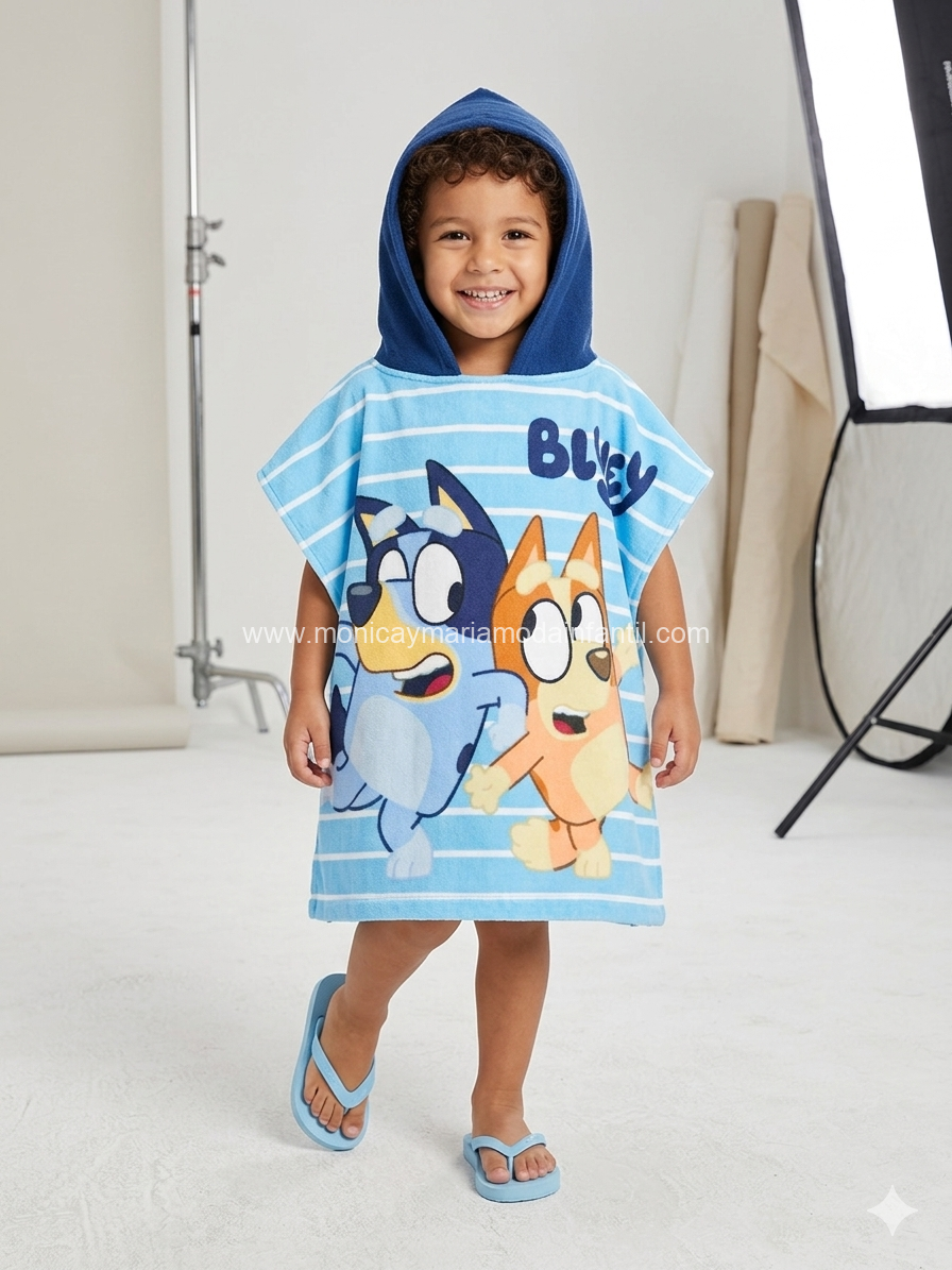 Comprar Ropa Infantil Capas De Baño Bluey