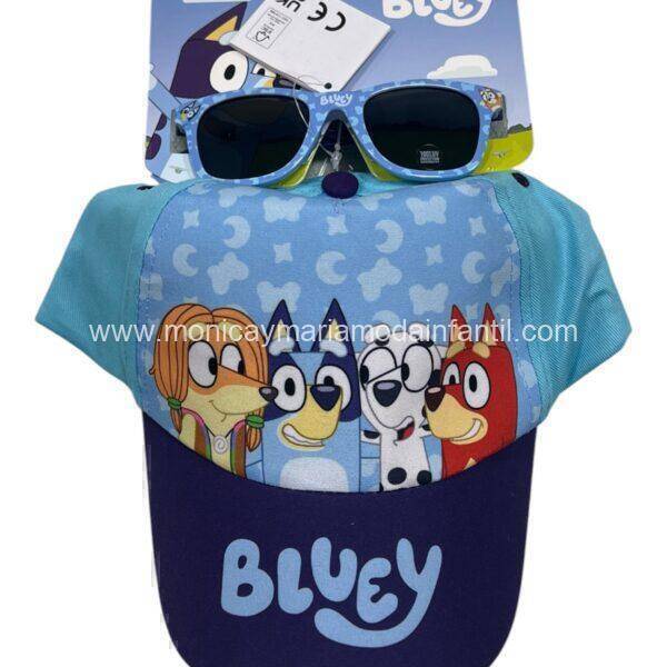 Gorra Y Gafas Bluey